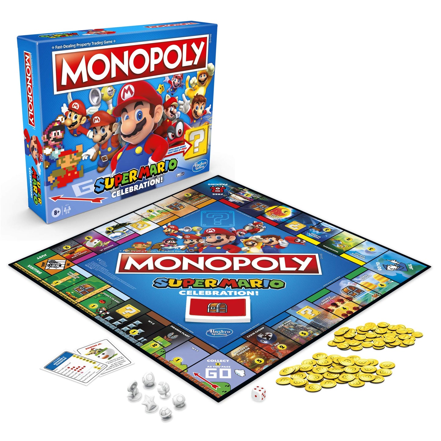 Hasbro E9517102 Monopoly Super Mario (versiune EN)