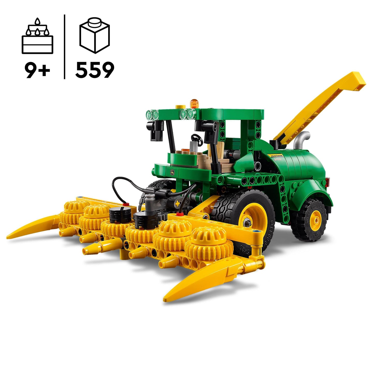 LEGO Technic 42168 John Deere 9700 Recoltătoare, 9+ ani