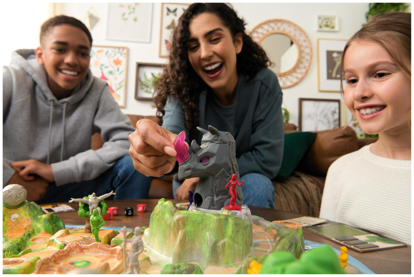Joc de familie Jumanji Stampede de la Spin Master Games