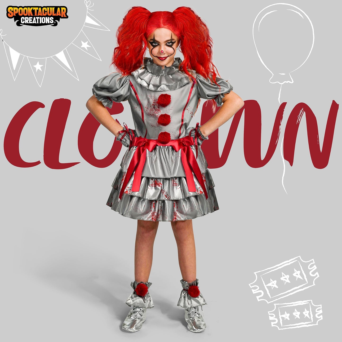 Spooktacular Creations Costum Clovn Malefic