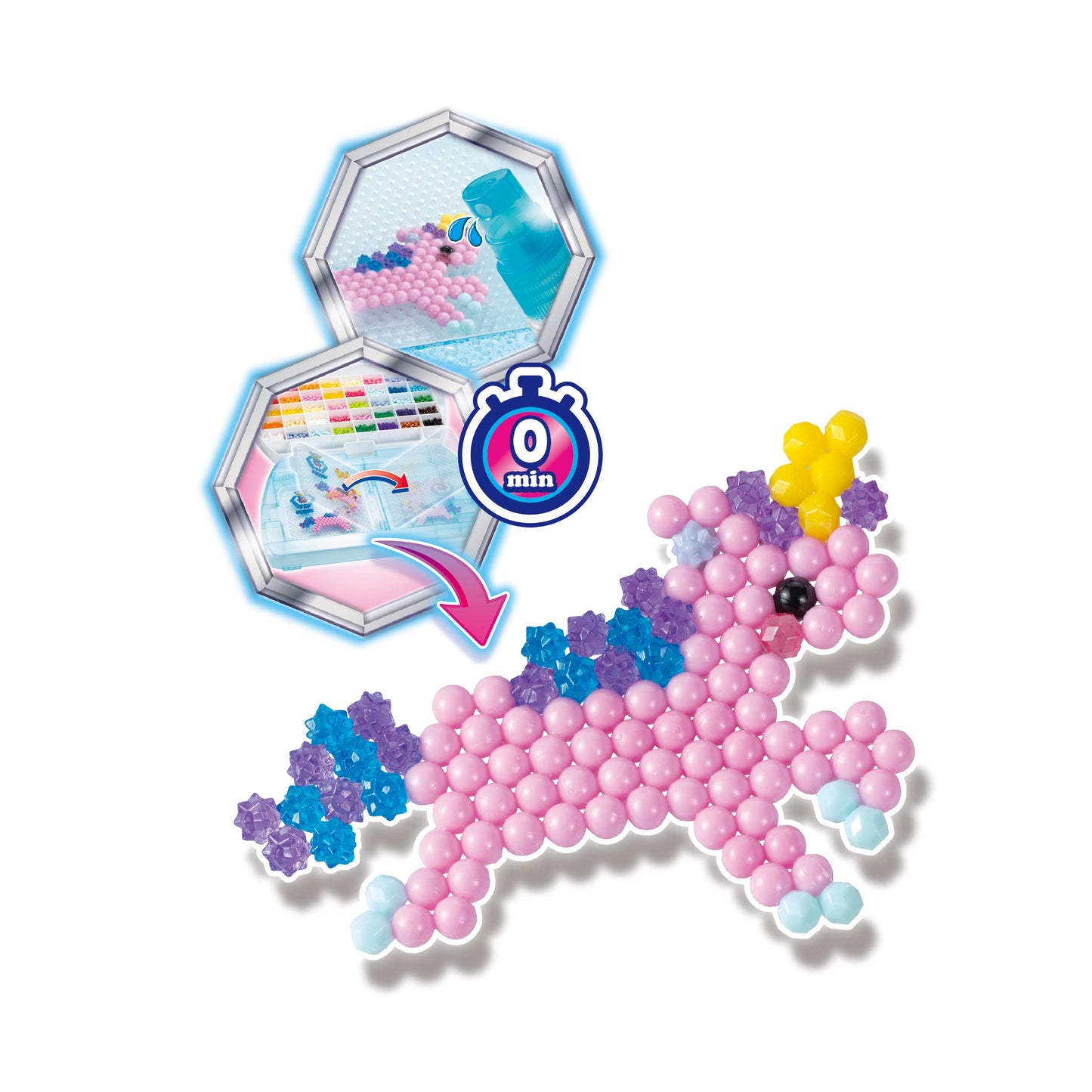 Aquabeads 31914 Set Deluxe cu Cutie de Depozitare
