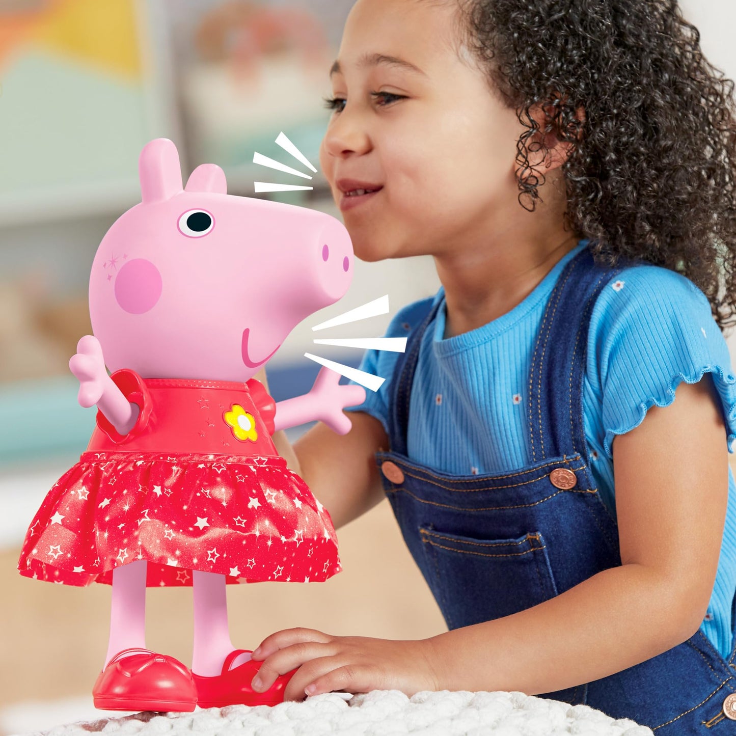 Păpușa Peppa Pig - Petrecerea bălților lui Peppa - Varianta în engleză