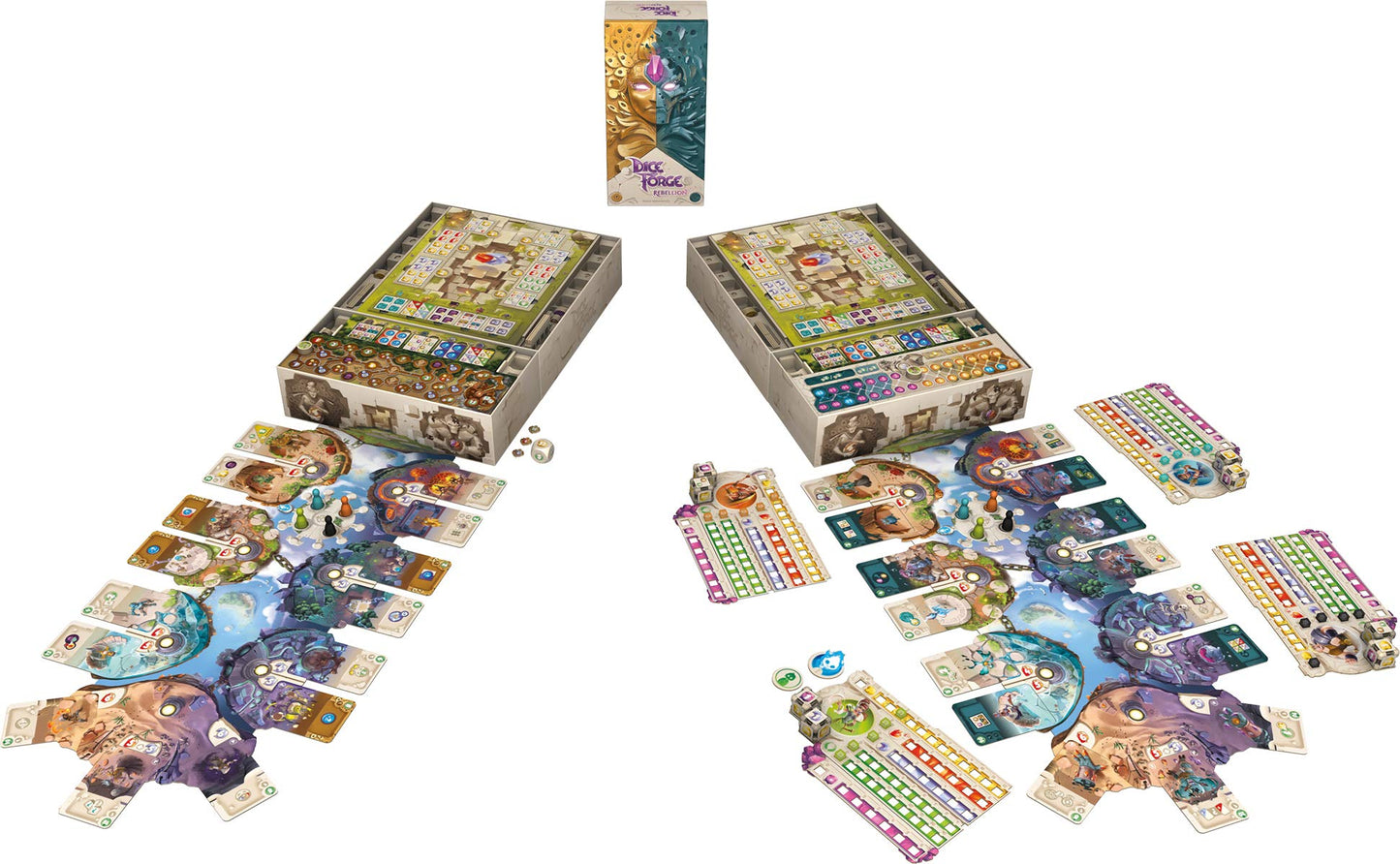 Libellud, Dice Forge – Rebellion, Extensie, Joc de familie, Joc de strategie, 2-4 jucători, 10+ ani, 40+ minute, Limba germană