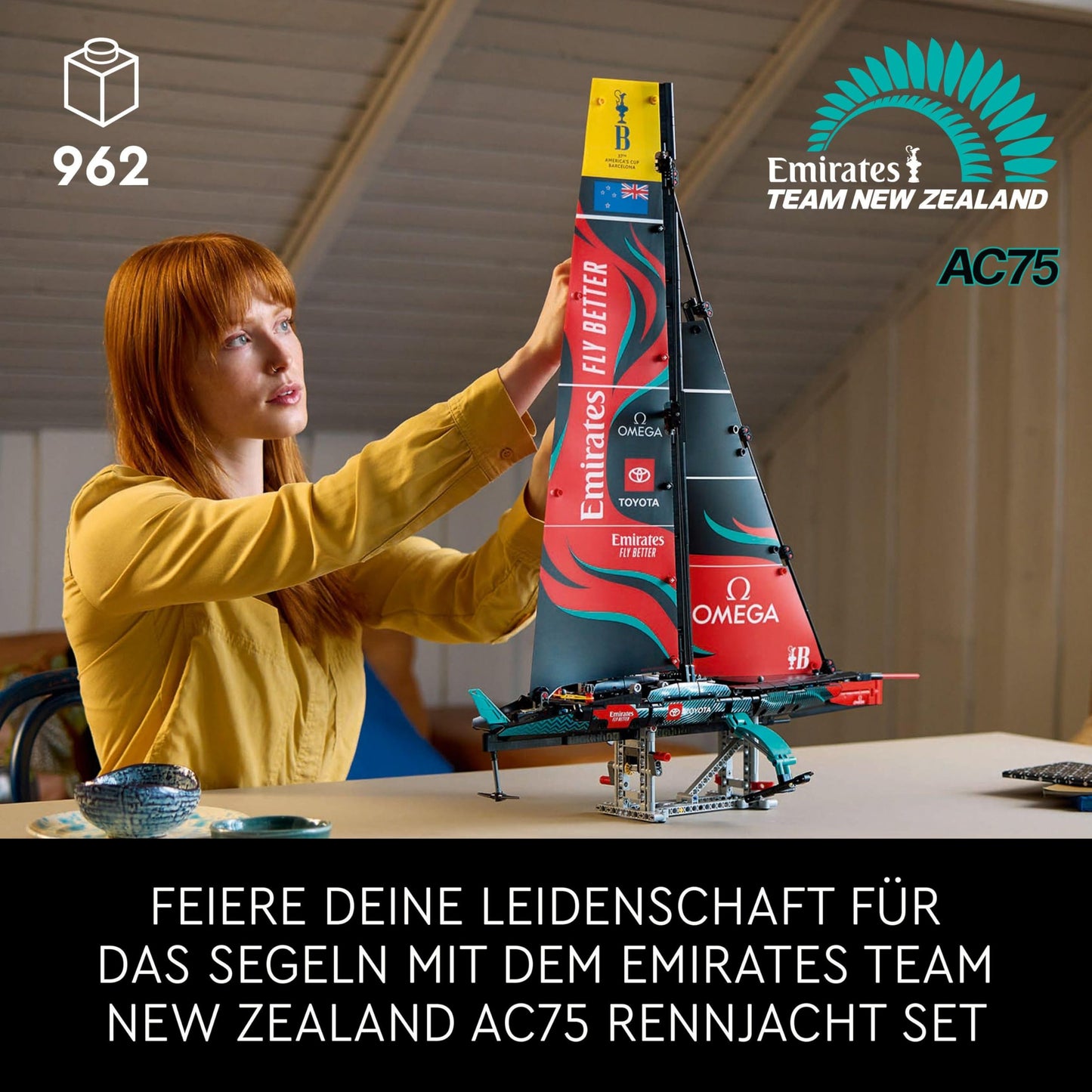 LEGO Technic 42174 Emirates Team NZ AC75 Yacht