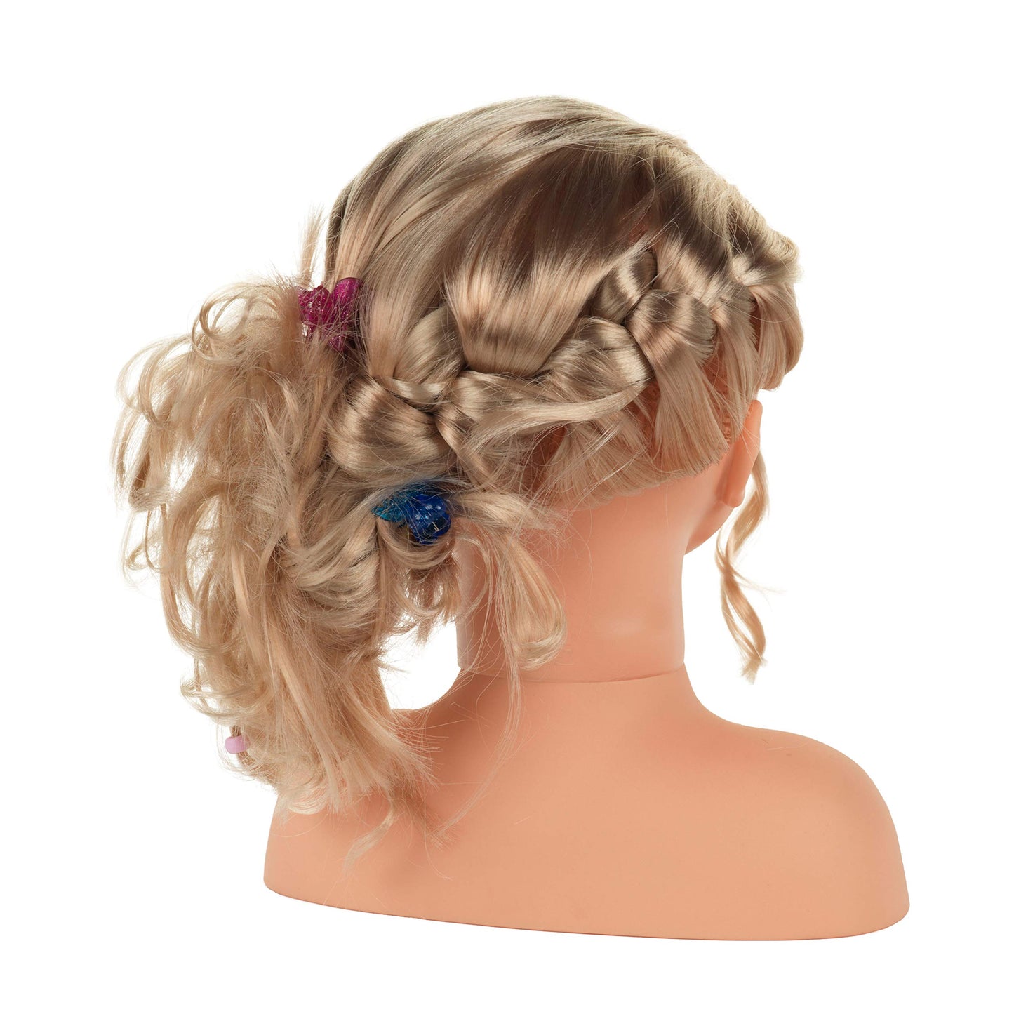 Theo Klein 5240 Cap de coafură Sophia cu accesorii de machiaj, testat dermatologic, pentru coafuri și idei de machiaj, dimensiuni: 23,5 cm x 13 cm x 27 cm, pentru copii de la 3 ani.