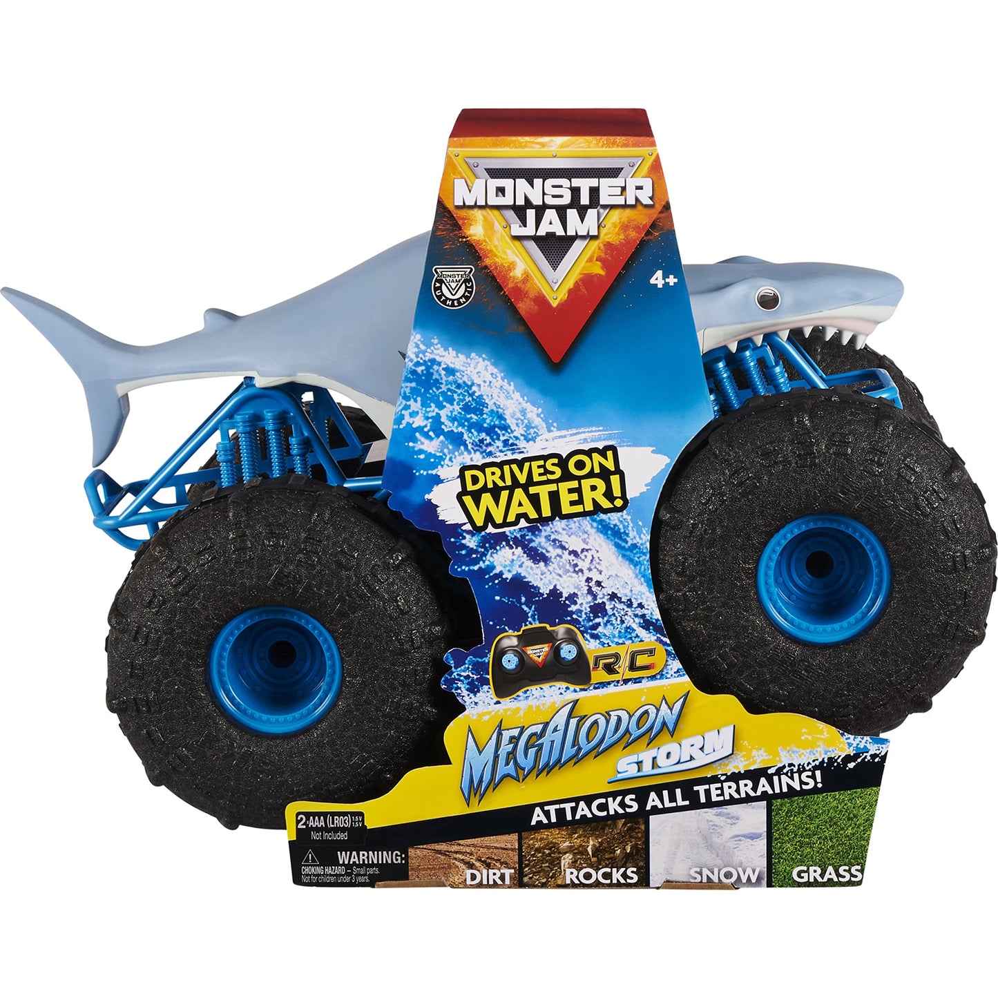 Masina telecomanda Monster Jam RC - Megalodon Storm , scara 1:15