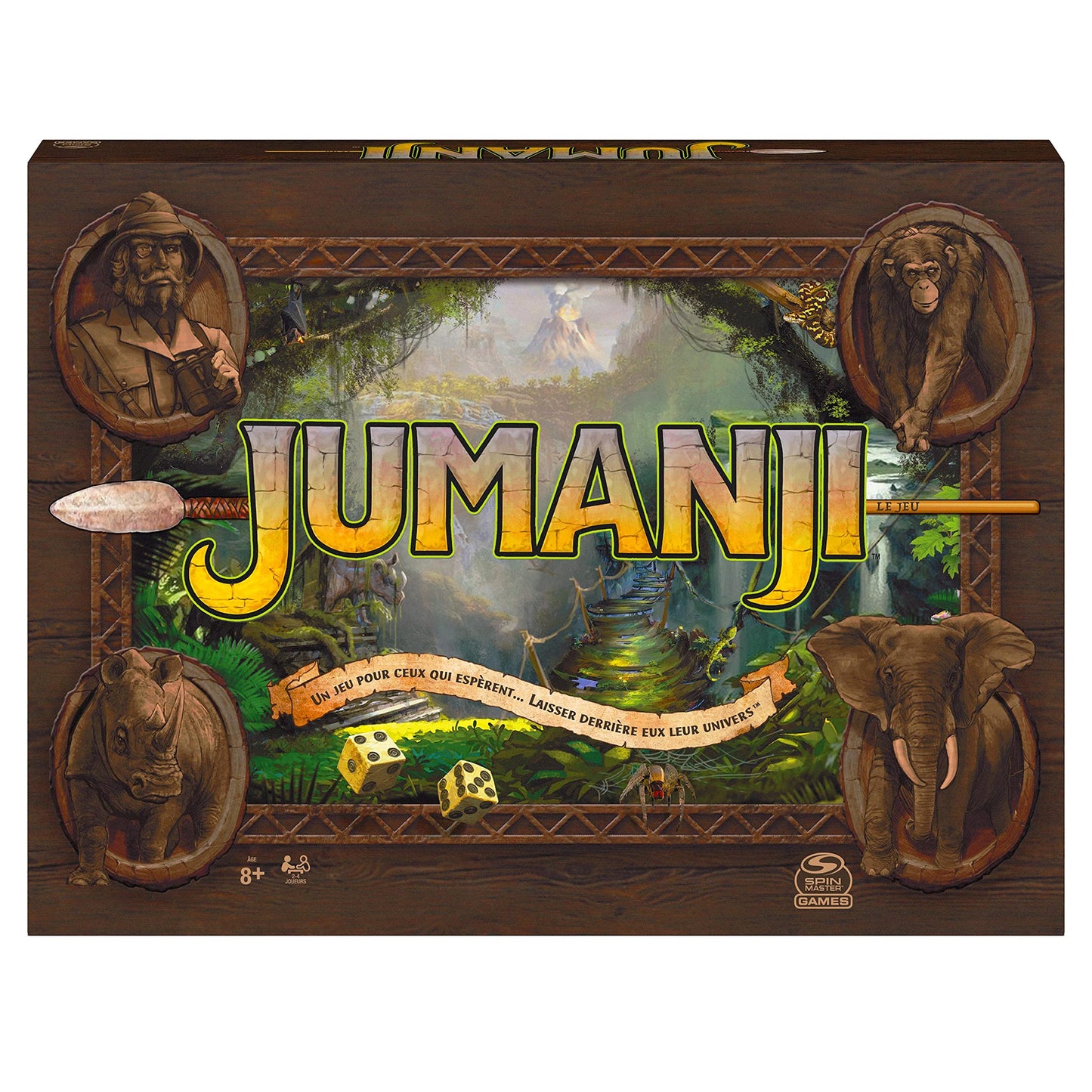 Jumanji - Spin Master in limba franceza