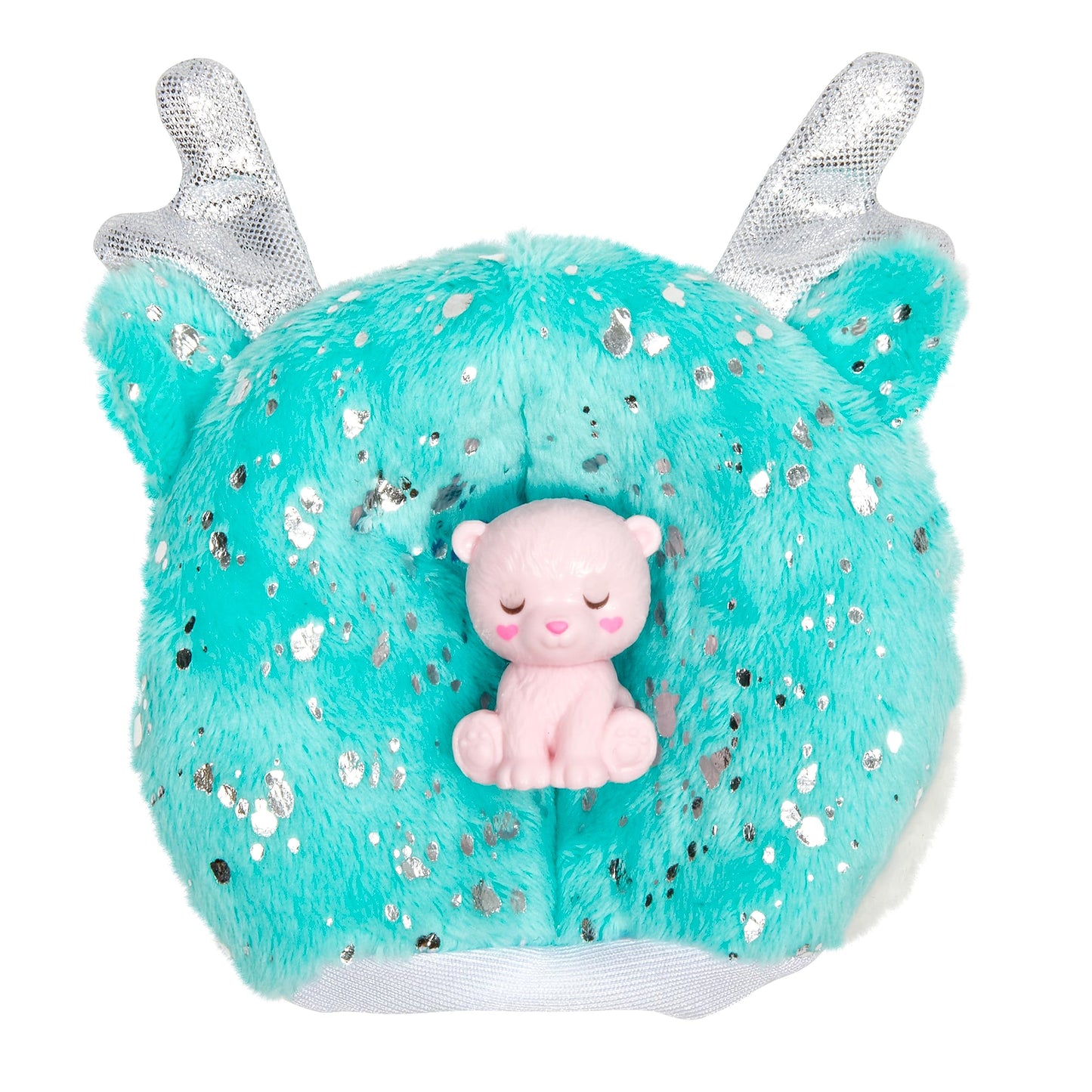 Barbie Cutie Reveal Calendar de Advent - 24 Surprize, Păpușă, Ren Strălucitor, Îmbrăcăminte de Iarnă, Accesorii, Mini Animaluțe, pentru Copii de la 3 Ani, HJX76