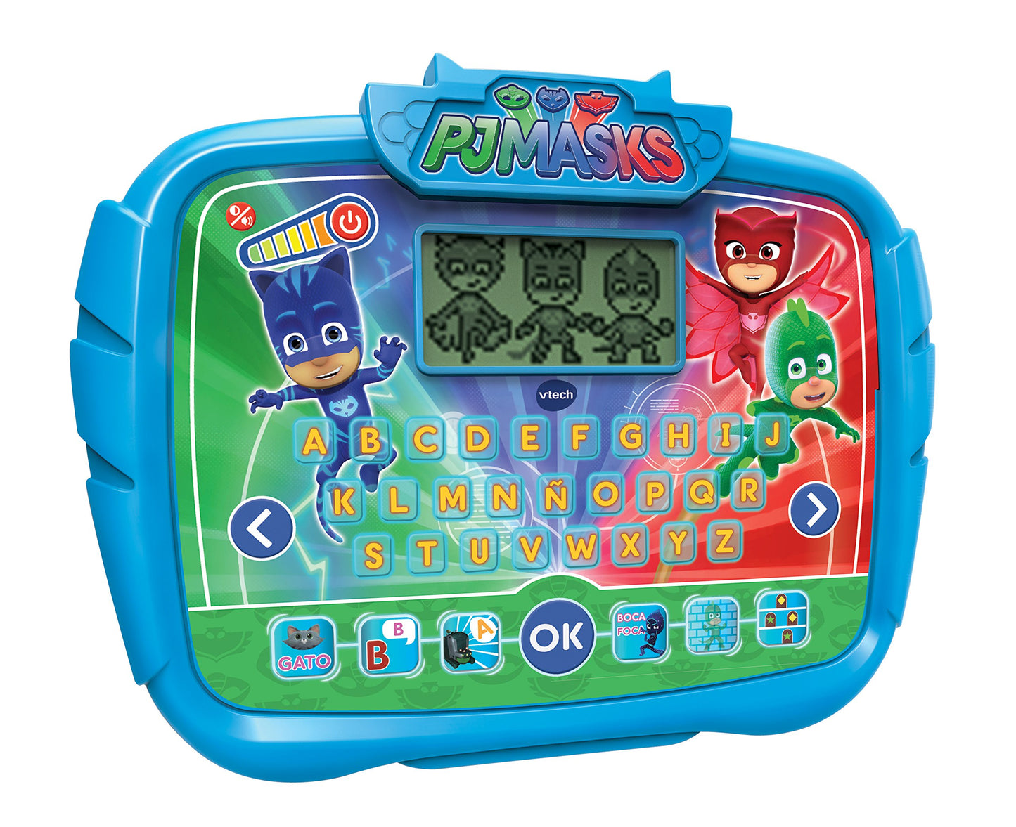 Jocuri PJ Masks VTech 3480-175922 - Activități interactive pentru învățarea alfabetului, multicolor