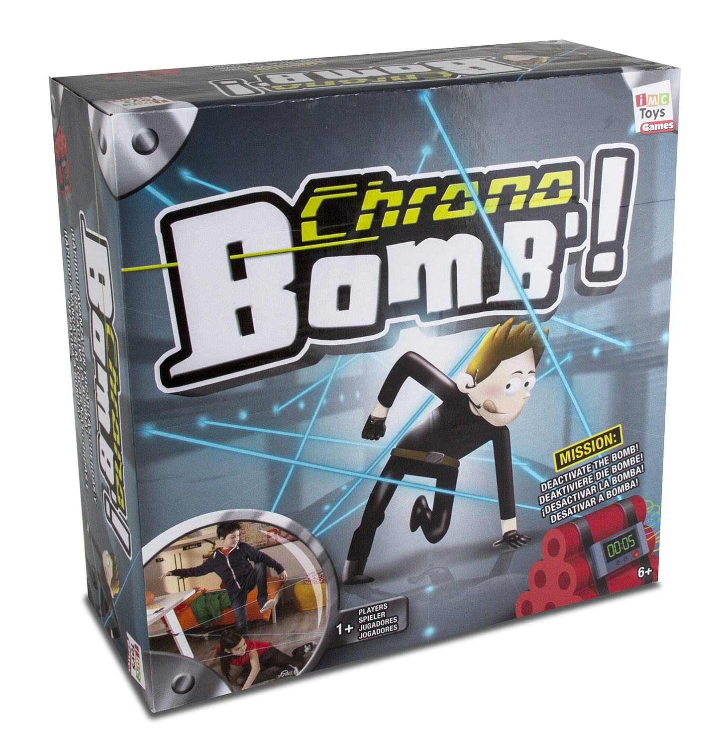 Joacă Distractivă CU IMC TOYS Chrono Bomb | Joc de Acțiune pentru Micii Agenți Secreți | Dezamorsarea Bombelor! | Joc pentru Copii de la 6 Ani, One Size