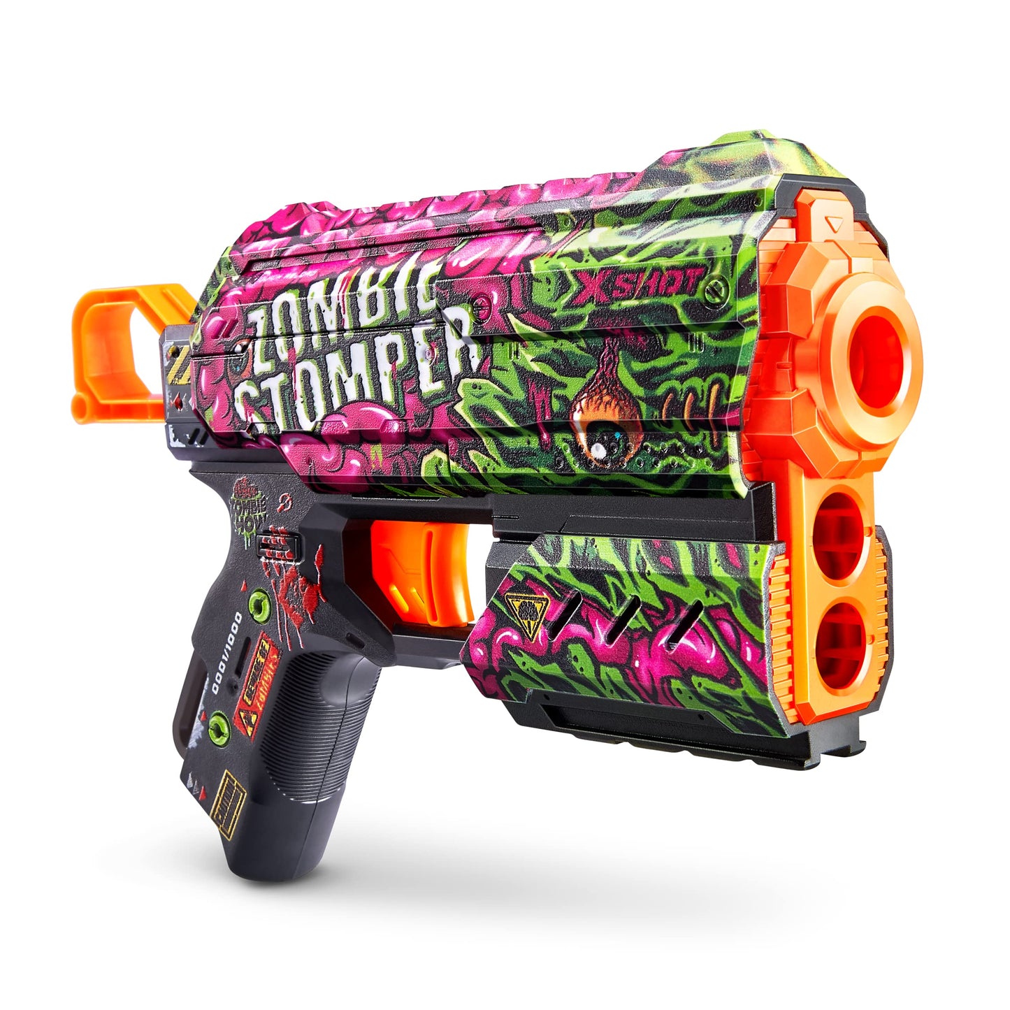 Set 2 Arme de jucarie X−SHOT SKINS FLUX, ZURU, 16 cartuse
