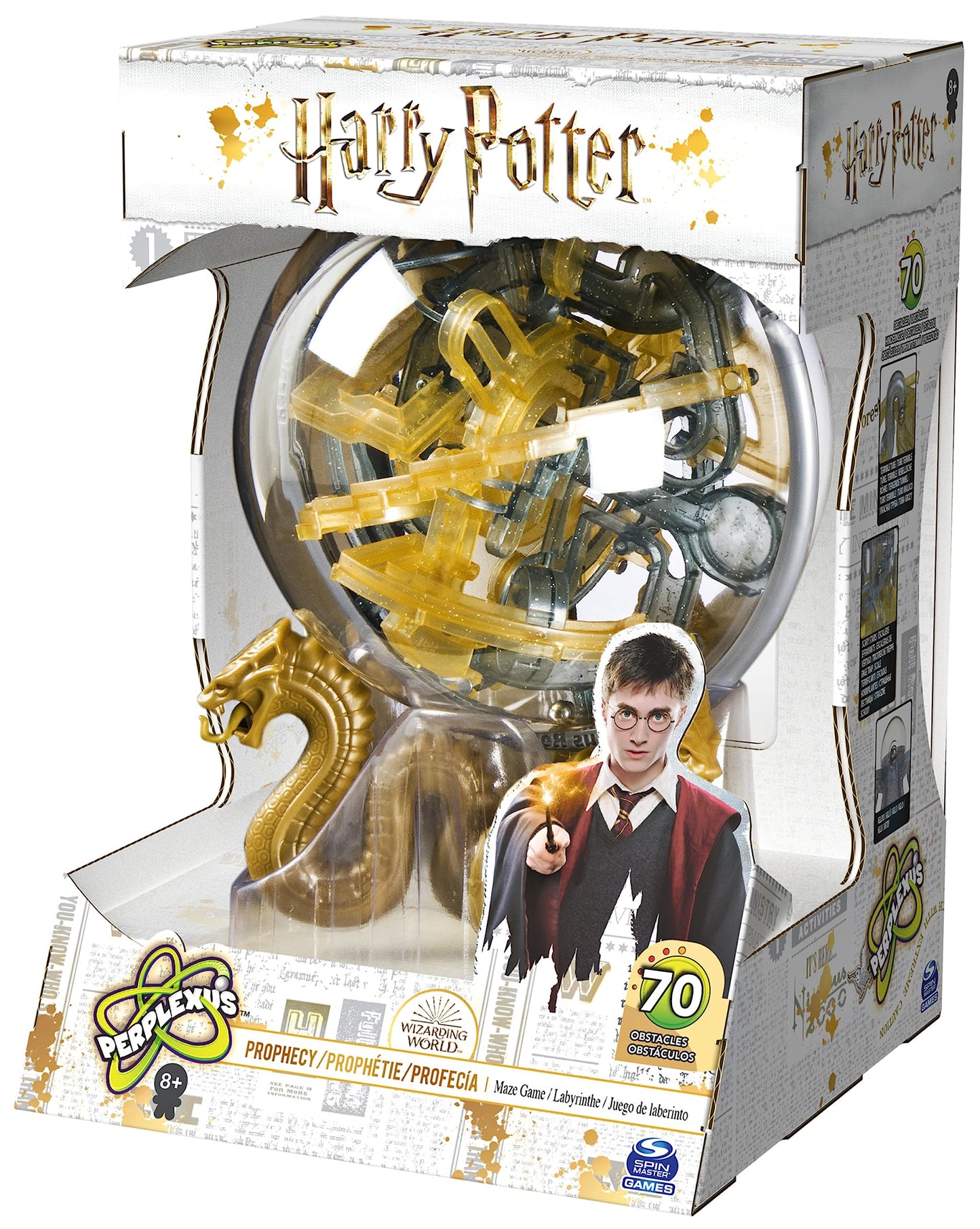 Lumea vrăjitorilor Harry Potter Perplexus Prophecy - Labirint cu bile cu 70 de obstacole, de la 8 ani