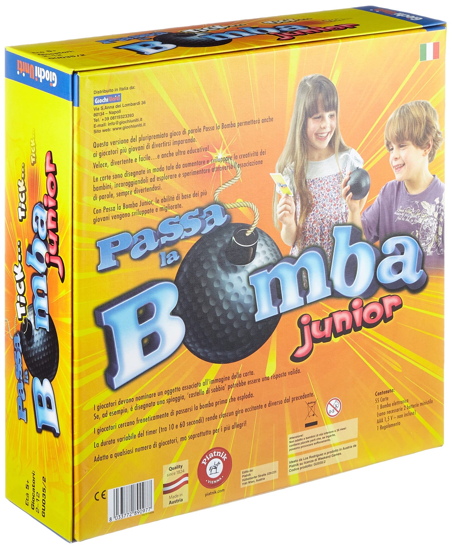 Giochi Uniti Joc cuvinte Junior, 5+ ani (italiană)