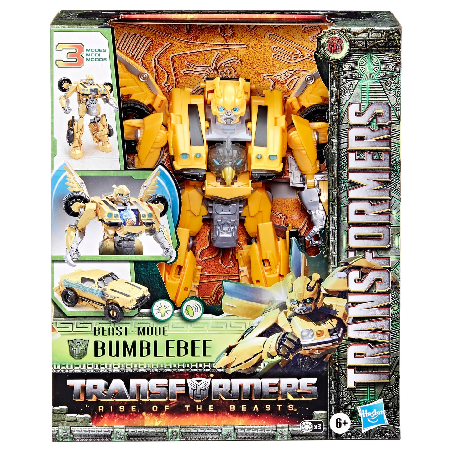 Transformers Figurina Bumblebee Beast Mode, 25 cm
