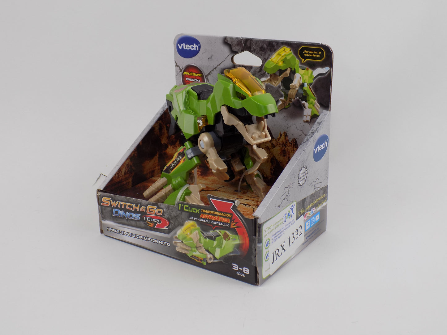 VTECH Switch&Go Dinozaurii TRANSFORMERS - Produs in limba spaniola