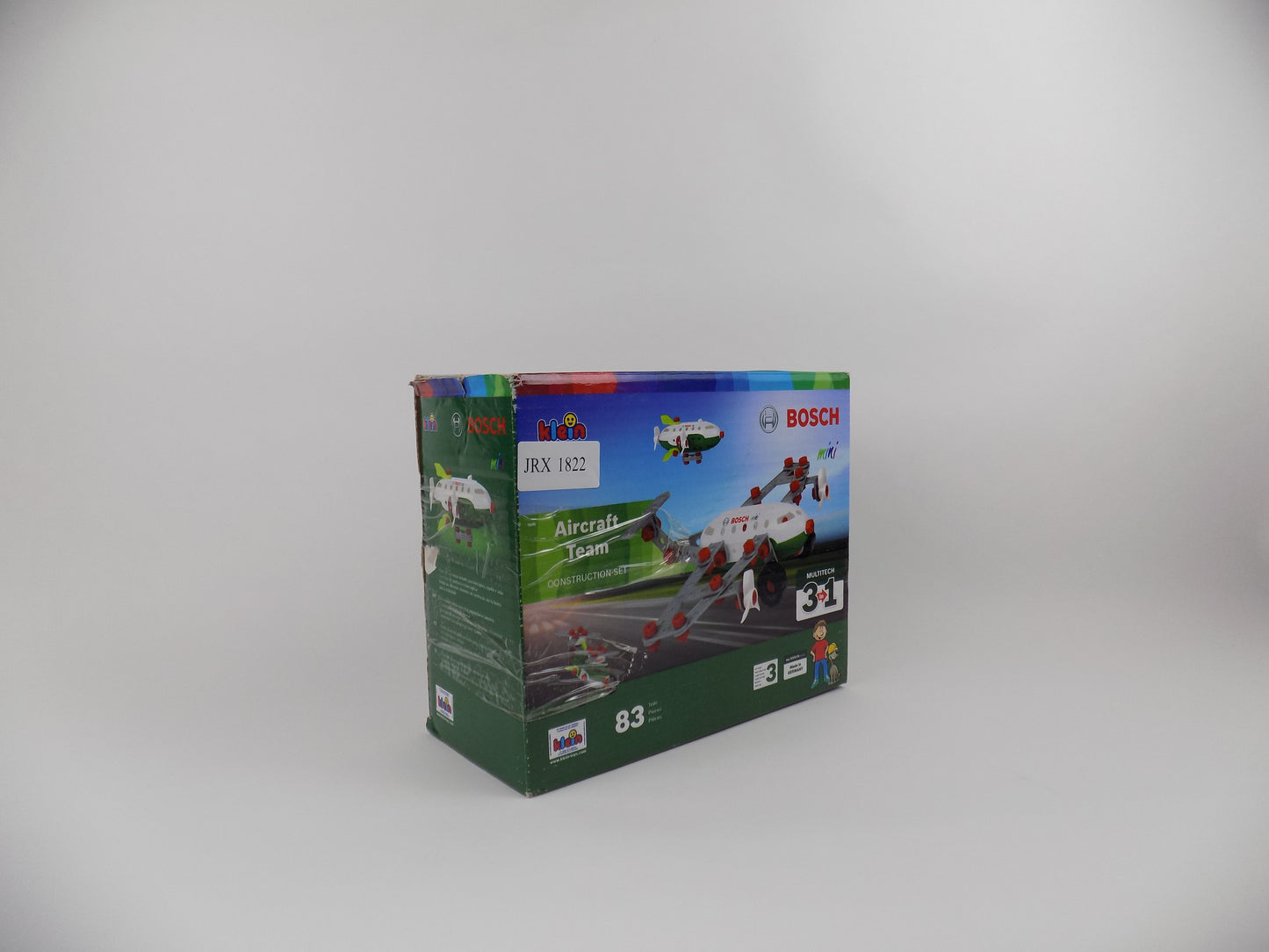 Theo Klein 8790 Kit de Construcție Echipament Aerian 3 în 1 Bosch, pentru Construirea Diferitelor Aeronave, Include Planuri de Construcție pentru 3 Modele, Jucării pentru Copii de la 3 Ani