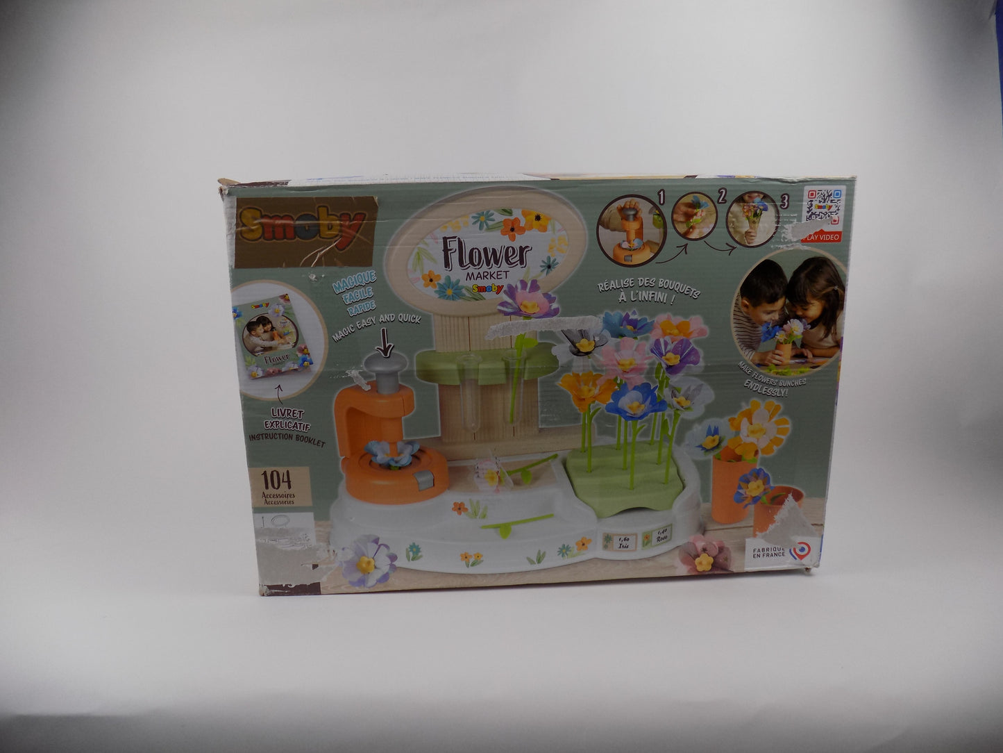 Smoby Florărie pentru copii, 100+ accesorii