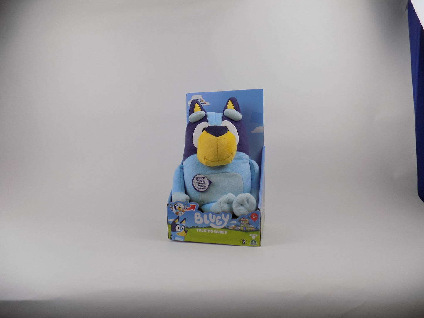 Bluey Jucarie de plus interactiva cu sunete, 25 cm, 3+ ani
