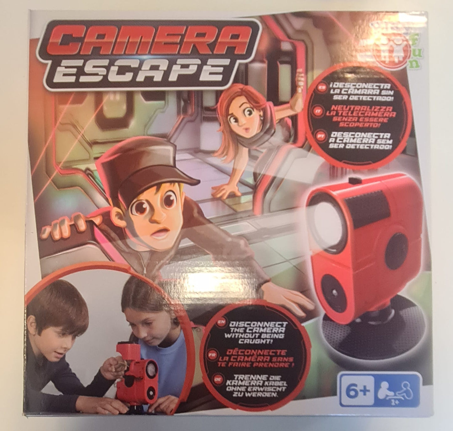 Joc Camera Escape, deconecteaza camera fara sa fii detectat IMC TOYS