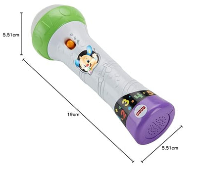 Fisher-Price FBP33 Microfon Muzical, 18+ luni (italiană)