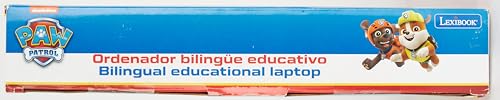 Lexibook Laptop Bilingv Paw Patrol, 124 activitati