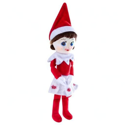 Elf pe Raft Plushee Pals Fetiță, 34 cm