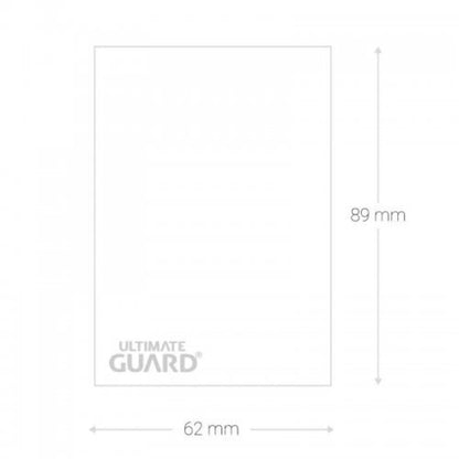 Ultimate Guard Classic Soft Sleeves Set de protecție pentru cărți 100 bucăți mărime japoneză transparent