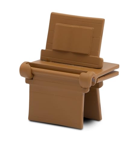 Figurina Die Schlümpfe 5,5 cm - Casa Magică cu Accesorii, Jucărie pentru Copii de la 3 Ani, PUF28