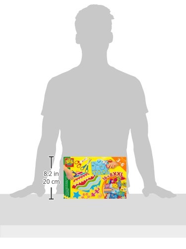 Set de tăiere SES Creative 14828 XXL, foarfece de siguranță și foarfece de bricolaj