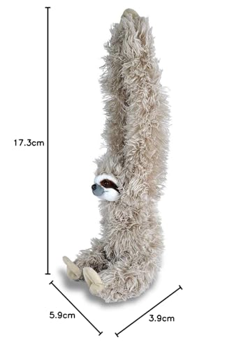 Wild Republic Lenes agatat de plus cu velcro, 44 cm