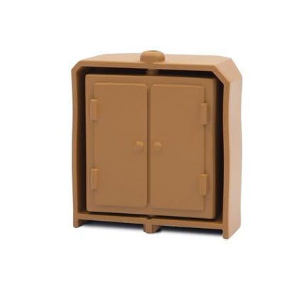 Figurina Die Schlümpfe 5,5 cm - Casa Magică cu Accesorii, Jucărie pentru Copii de la 3 Ani, PUF28