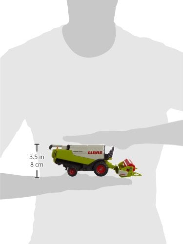 Siku 1991 Claas Combina agricola 1:50, Metal/Plastic, Piese Mobile, Verde