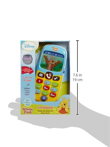 VTech Winnie Puuh Telefon de invatare, 9-36 luni