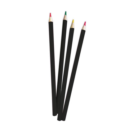 Janod - Set cu măști și markere neon - Les Ateliers du Calme - Set pentru activități creative pentru copii - Dezvoltarea abilităților motorii fine și a creativității - De la 7 ani, J07944