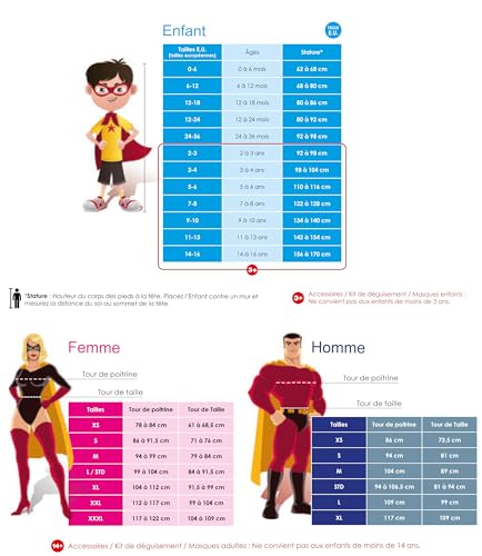 Costum clasic Spiderman pentru copii – 5/6 ani – Rubies Marvel – costum complet cu overall, cizme și mască – ideal pentru Carnaval, Halloween, petreceri de naștere.