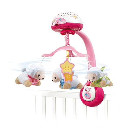 VTech Baby Carusel cu proiector 3-in-1, 0-12 luni (fr.)