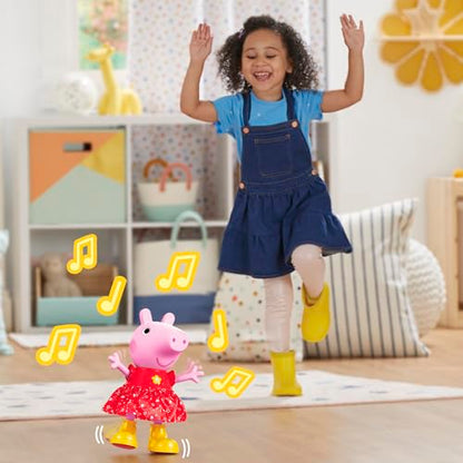Păpușa Peppa Pig - Petrecerea bălților lui Peppa - Varianta în engleză