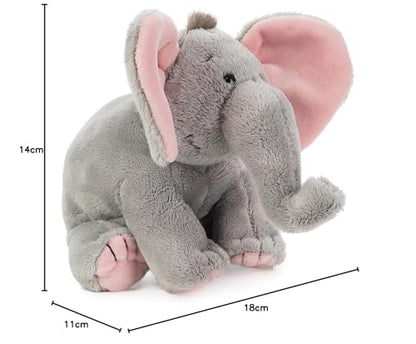 Schaffer 5192 Elefant de pluș BabySugar, 19 cm