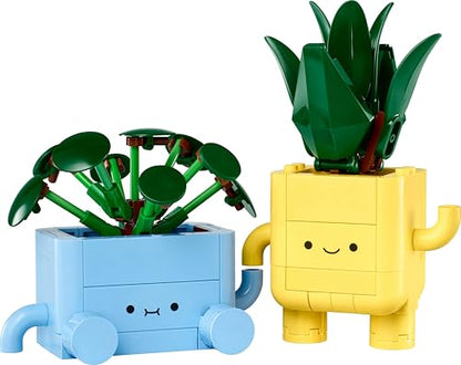 LEGO 10349 Botanicals Plante Vesele, ghivece decorative, 9+