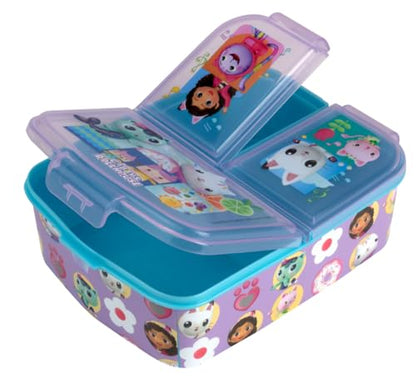 p:os Gabby's Dollhouse Lunchbox 3 compartimente