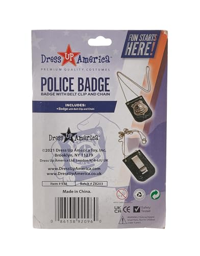 Insigna de politie pentru copii - Dress up America