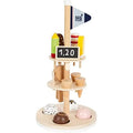 Small Foot 12232 Stand inghetata lemn, joc rol, 3+ ani