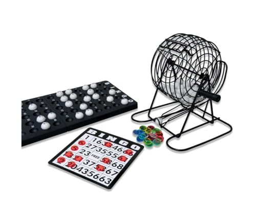 Noris Deluxe Bingo cu tambur, 90 bile, 6+ ani