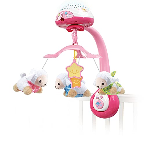VTech Baby Carusel cu proiector 3-in-1, 0-12 luni (fr.)
