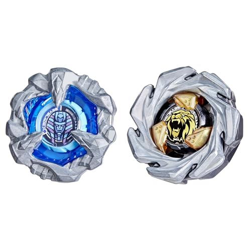 Set Dual Pack Hasbro Beyblade X Cowl Sphinx 1-80GF BX & Crest Leon 7-60GN