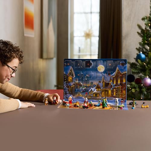 LEGO 60475 City Calendar Advent 2025, 24 surprize, 5+ ani