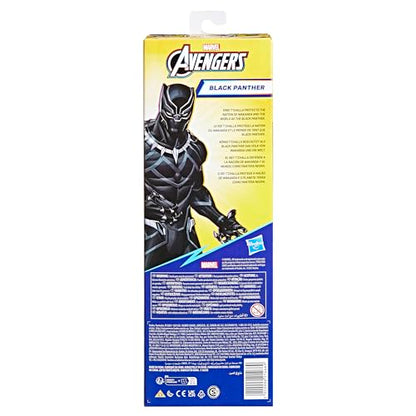 Figură de Acțiune Black Panther, 30 cm - Marvel Avengers Titan Hero Serie