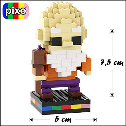 Puzzle Pixo World DB003, Multicolor
