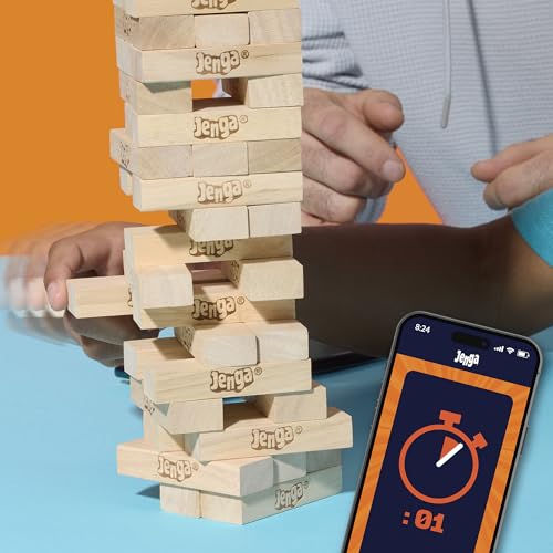 Joc oficial Hasbro Jenga cu zar digital