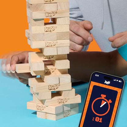 Joc oficial Hasbro Jenga cu zar digital